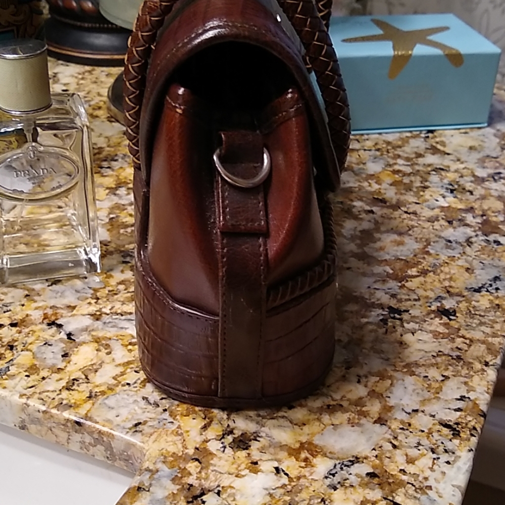 🌺👜🥰 brighten style Brown vegan purse - Picture 4 of 6